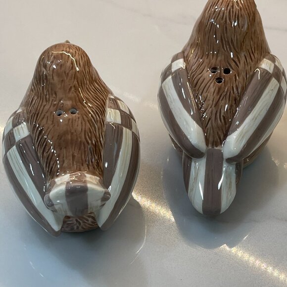 🐦 MacKenzie-Childs Songbird Salt & Pepper Set – Gilded Garden 🪻 - Picture 11 of 16